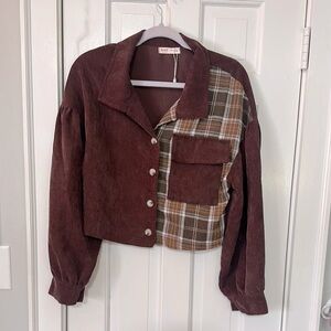 Romwe corduroy jacket